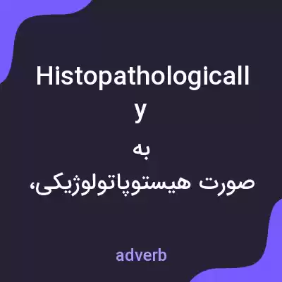 معنی histopathologically به فارسی معنی histopathologically به فارسی