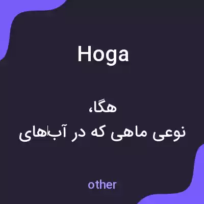 معنی hoga به فارسی معنی hoga به فارسی
