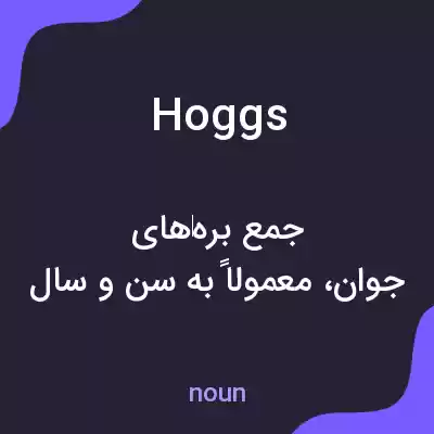 معنی hoggs به فارسی معنی hoggs به فارسی