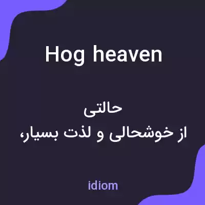 معنی hog heaven به فارسی معنی hog heaven به فارسی
