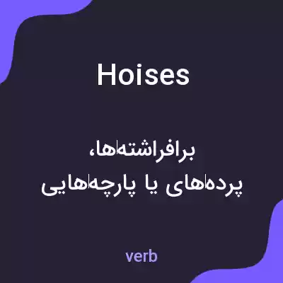 معنی hoises به فارسی معنی hoises به فارسی