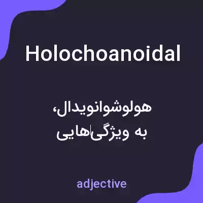 معنی holochoanoidal به فارسی معنی holochoanoidal به فارسی