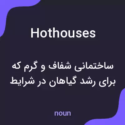 معنی hothouses به فارسی معنی hothouses به فارسی