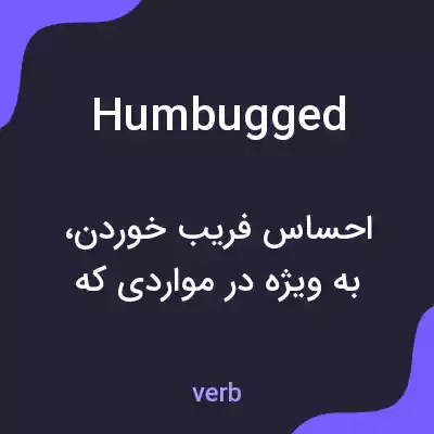 معنی humbugged به فارسی معنی humbugged به فارسی