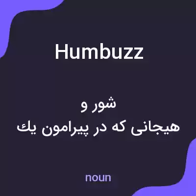 معنی humbuzz به فارسی معنی humbuzz به فارسی