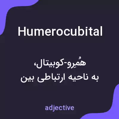 معنی humerocubital به فارسی معنی humerocubital به فارسی