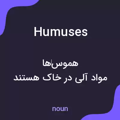 معنی humuses به فارسی معنی humuses به فارسی