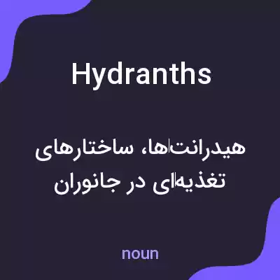 معنی hydranths به فارسی معنی hydranths به فارسی