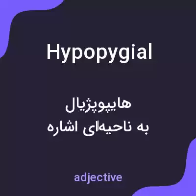 معنی hypopygial به فارسی معنی hypopygial به فارسی