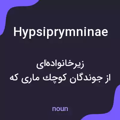معنی hypsiprymninae به فارسی معنی hypsiprymninae به فارسی