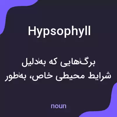 معنی hypsophyll به فارسی معنی hypsophyll به فارسی