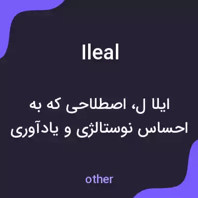معنی ileal به فارسی معنی ileal به فارسی