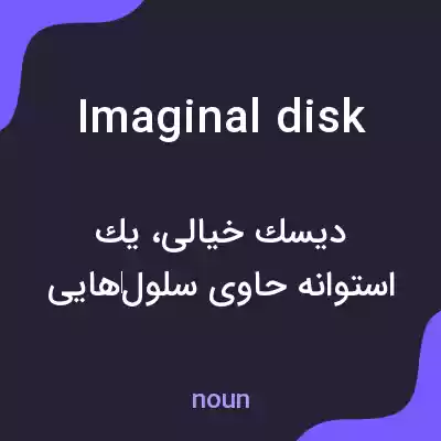 معنی imaginal disk به فارسی معنی imaginal disk به فارسی