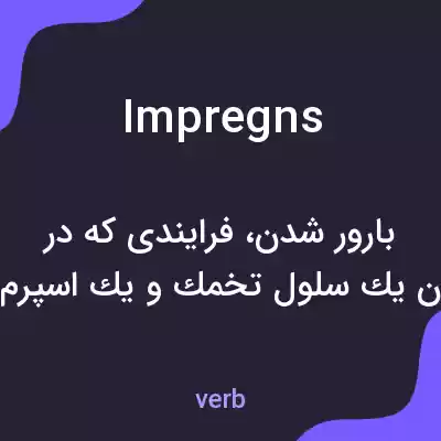 معنی impregns به فارسی معنی impregns به فارسی