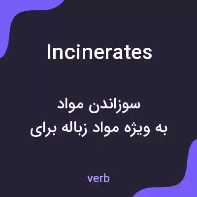 معنی incinerates به فارسی معنی incinerates به فارسی