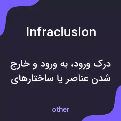 معنی infraclusion به فارسی معنی infraclusion به فارسی