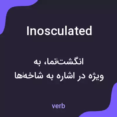 معنی inosculated به فارسی معنی inosculated به فارسی