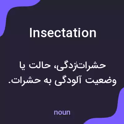 معنی insectation به فارسی معنی insectation به فارسی