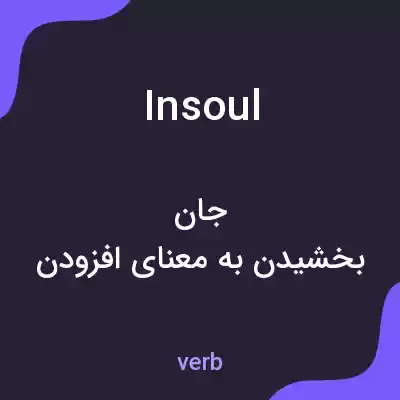 معنی insoul به فارسی معنی insoul به فارسی