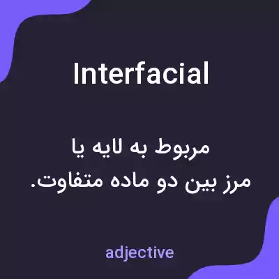 معنی interfacial به فارسی معنی interfacial به فارسی