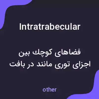 معنی intratrabecular به فارسی معنی intratrabecular به فارسی