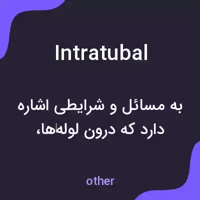 معنی intratubal به فارسی معنی intratubal به فارسی