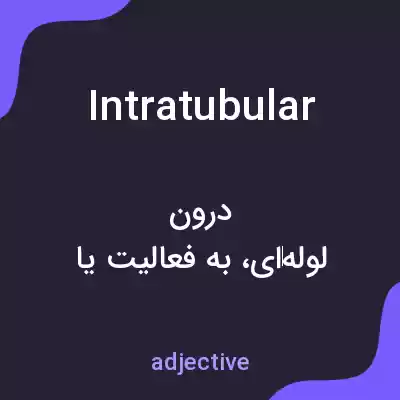 معنی intratubular به فارسی معنی intratubular به فارسی