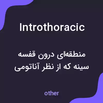 معنی introthoracic به فارسی معنی introthoracic به فارسی