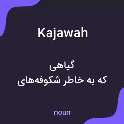 معنی kajawah به فارسی معنی kajawah به فارسی
