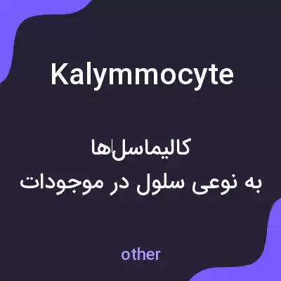 معنی kalymmocyte به فارسی معنی kalymmocyte به فارسی