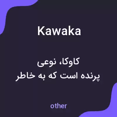 معنی kawaka به فارسی معنی kawaka به فارسی