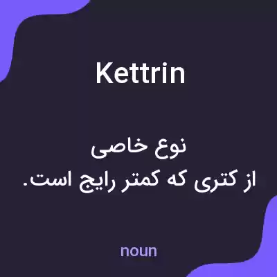 معنی kettrin به فارسی معنی kettrin به فارسی