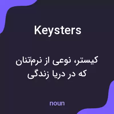 معنی keysters به فارسی معنی keysters به فارسی