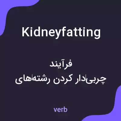 معنی kidneyfatting به فارسی معنی kidneyfatting به فارسی