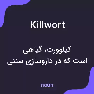 معنی killwort به فارسی معنی killwort به فارسی