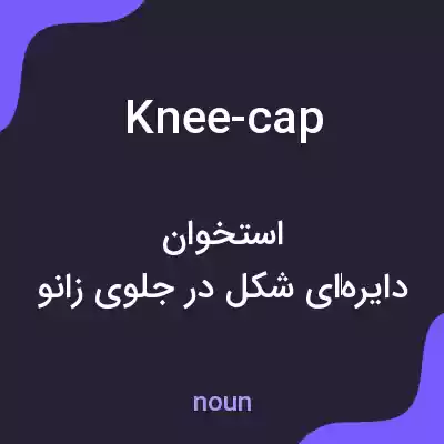 معنی knee-cap به فارسی معنی knee-cap به فارسی