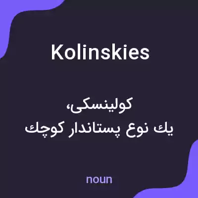 معنی kolinskies به فارسی معنی kolinskies به فارسی