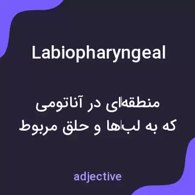 معنی labiopharyngeal به فارسی معنی labiopharyngeal به فارسی