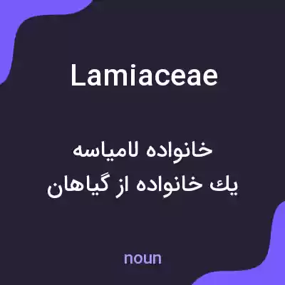 معنی lamiaceae به فارسی معنی lamiaceae به فارسی