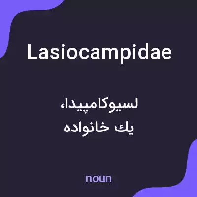معنی lasiocampidae به فارسی معنی lasiocampidae به فارسی