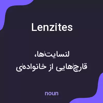 معنی lenzites به فارسی معنی lenzites به فارسی