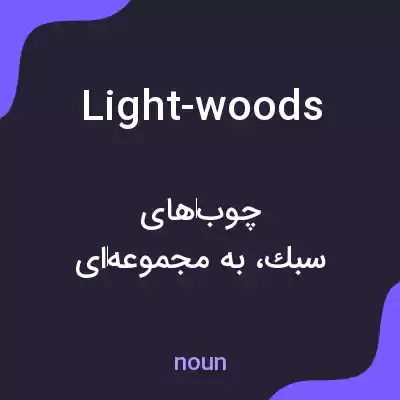 معنی light-woods به فارسی معنی light-woods به فارسی