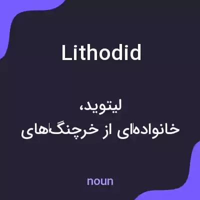 معنی lithodid به فارسی معنی lithodid به فارسی