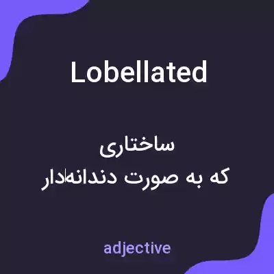 معنی lobellated به فارسی معنی lobellated به فارسی