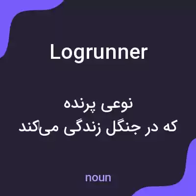 معنی logrunner به فارسی معنی logrunner به فارسی