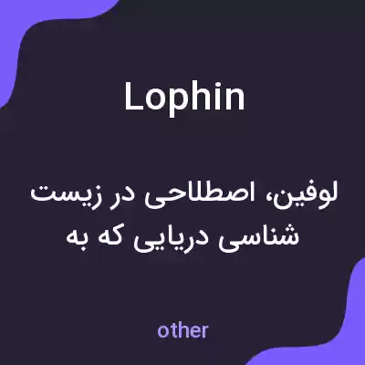 معنی lophin به فارسی معنی lophin به فارسی