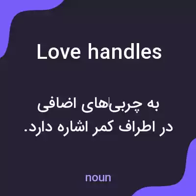 معنی love handles به فارسی معنی love handles به فارسی