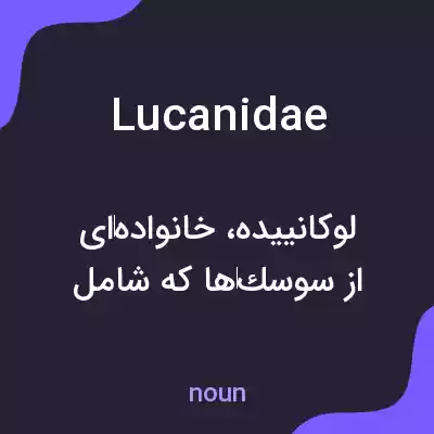 معنی lucanidae به فارسی معنی lucanidae به فارسی
