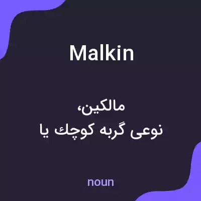 معنی malkin به فارسی معنی malkin به فارسی