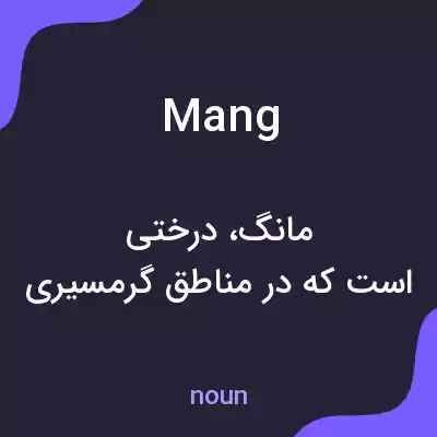 معنی mang به فارسی معنی mang به فارسی